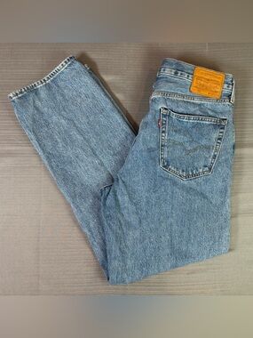 Levi’s 568 Loose Straight Jeans W33 L32 Light Wash Y2K Baggy Denim